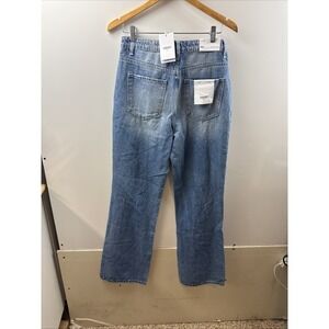 NWT Vervet Leslie Jeans Women's Sz 29, High Rise 90s Vintage Flare, Distressed